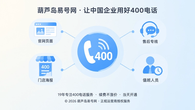 400电话服务入口与接听责任聚焦图