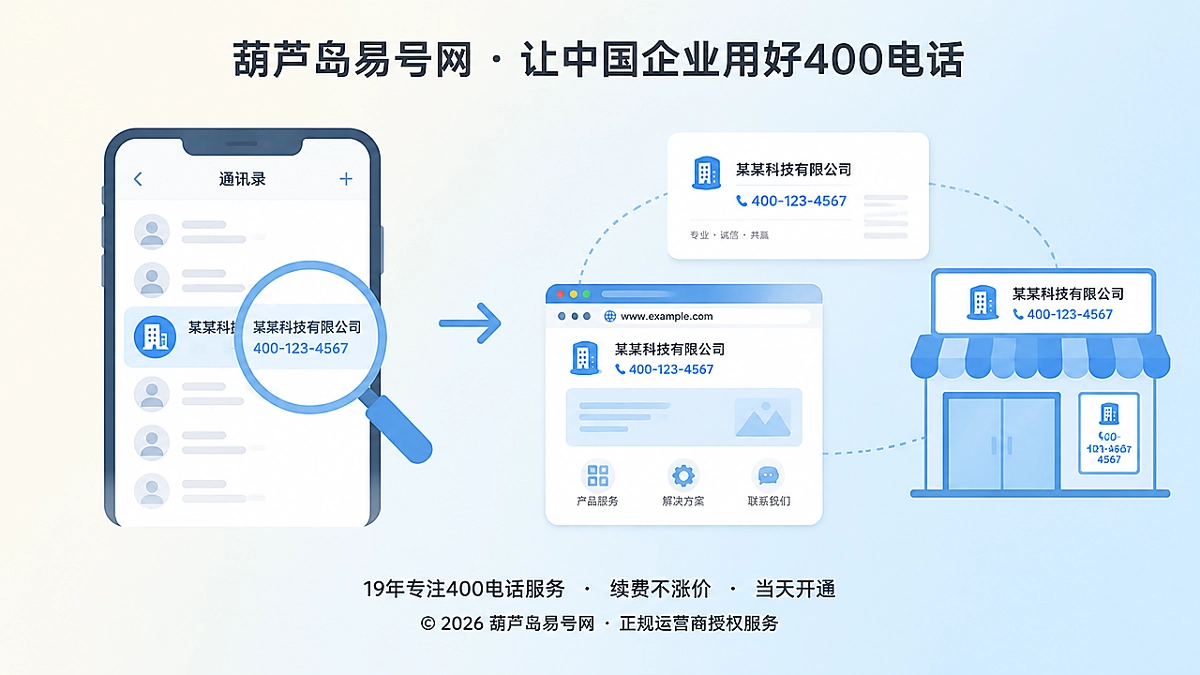 2026年选号指南：400电话号码如何成为企业可持续识别入口