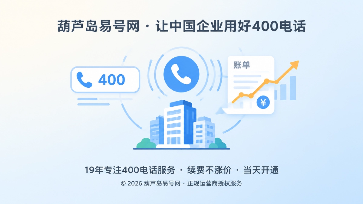 2026年套餐解析：400电话费用结构如何匹配企业长期通信价值